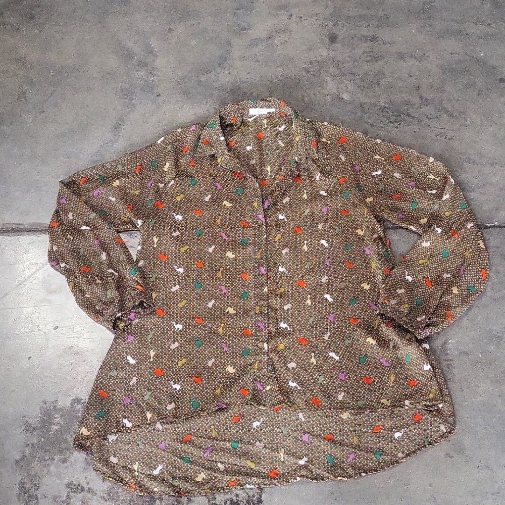 Fun dino print shirt